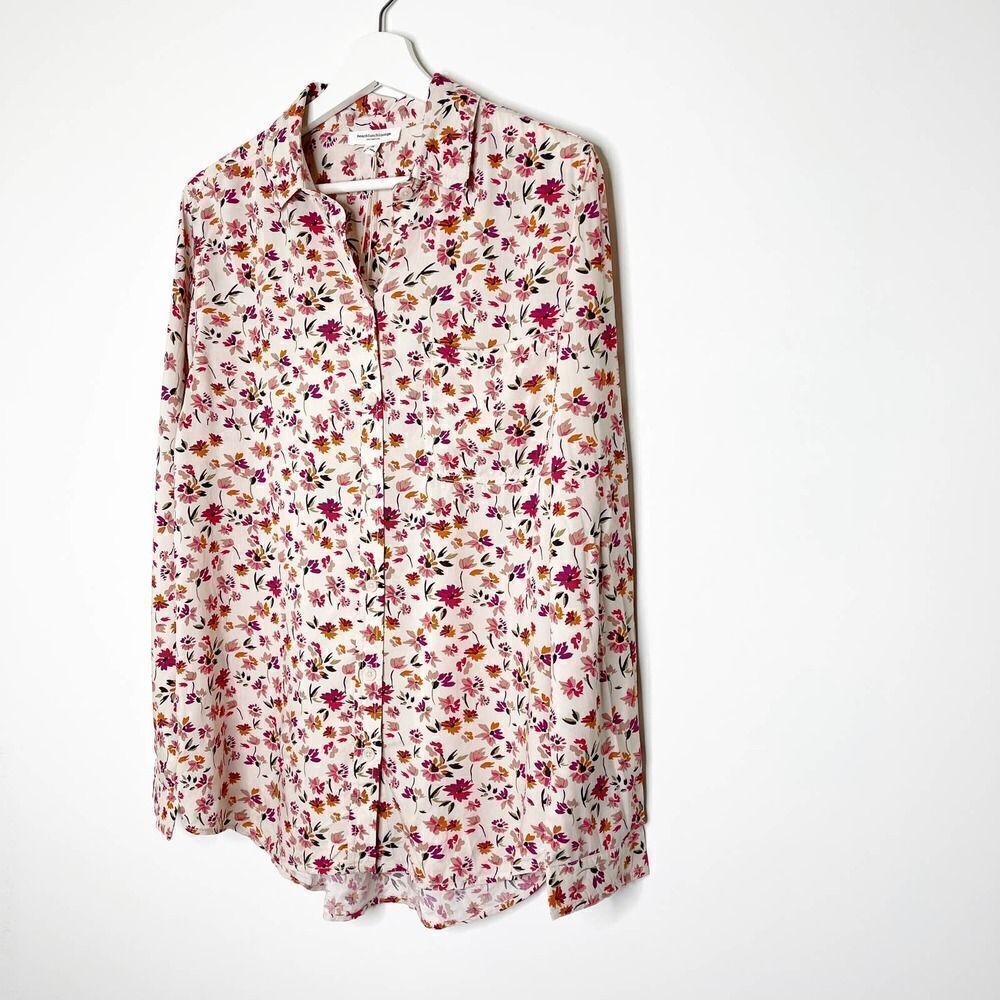 BEACHLUNCHLOUNGE Pink Floral Alanna Blouse - Picture 3 of 8